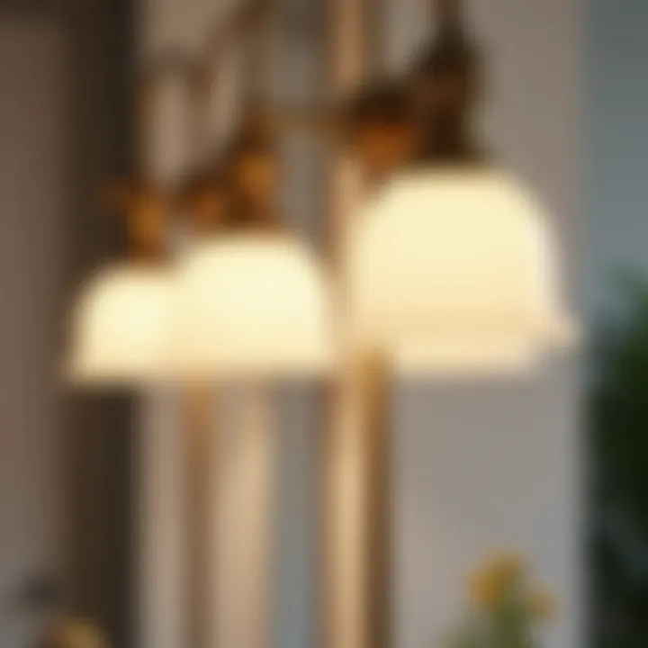 Various types of light shades showcasing design diversity