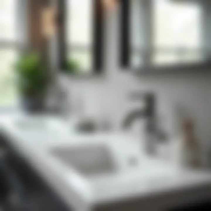 Variety of faucet types including single handle, widespread, and wall-mounted