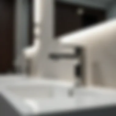 Close-up of advanced technology featured in Moen faucets