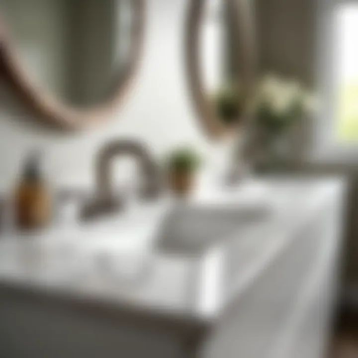 Maintenance tips for keeping drop-in sink countertops pristine