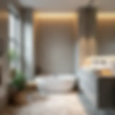 Artistic Tile Patterns Artistic tile patterns enhancing bathroom aesthetics