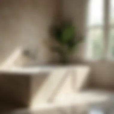 Serene Natural Stone Serenity Serene natural stone bath surround promoting tranquility